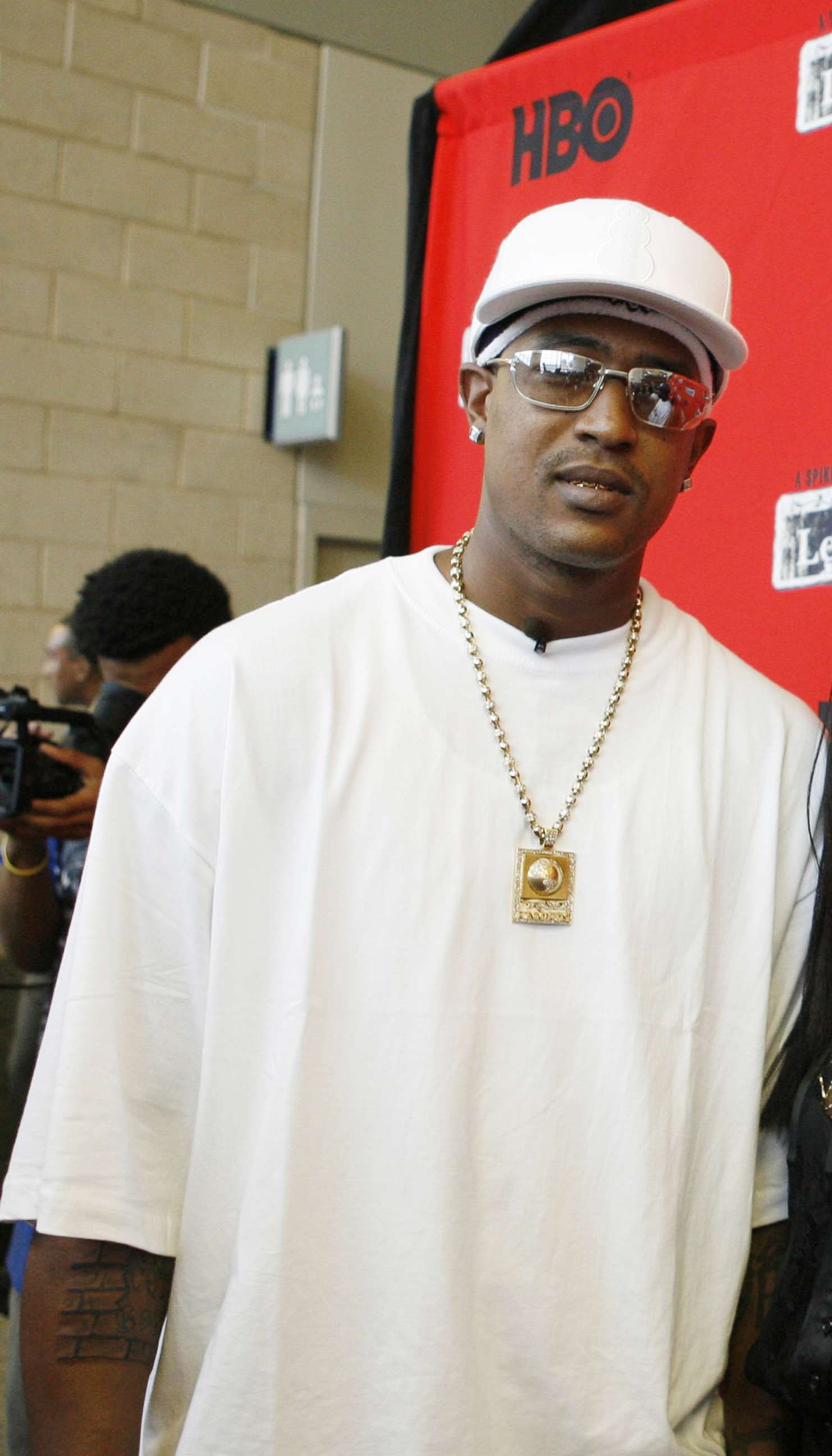 PHOTO: Corey Miller, known professionally as C-Murder, arrives for the premiere of "When the Levees Broke: A Requiem in Four Acts" in New Orleans, Aug. 6, 2006.