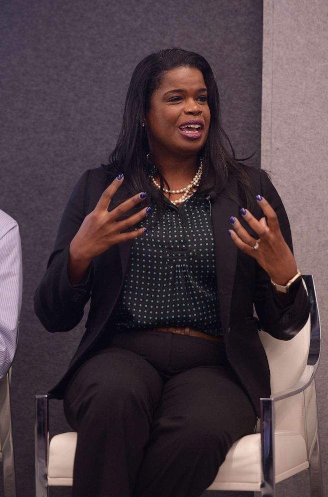 PHOTO: In this Nov. 14, 2018, file photo, Kim Foxx, State's Attorney at the Cook County State's Attorney's Office, speaks at the Town & Country Philanthropy Series in Chicago.