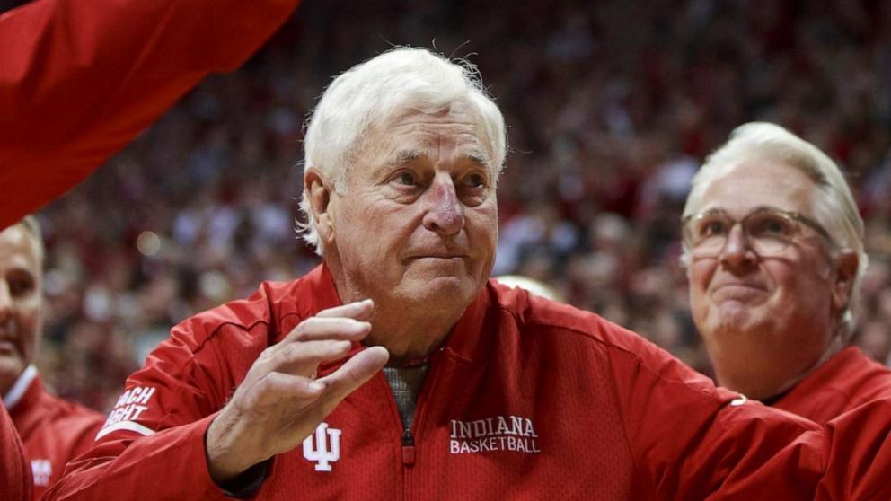 VIDEO: The trophies & tantrums of Bobby Knight