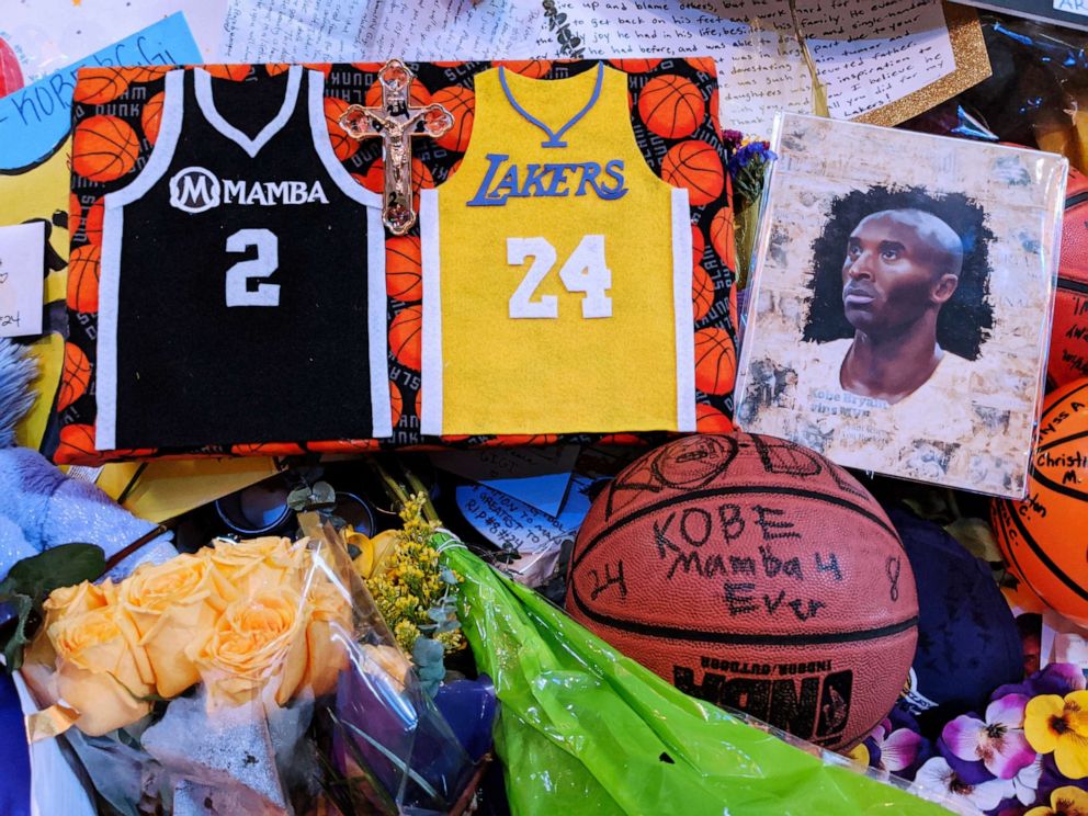 Sports Community Grieves for Kobe Bryant