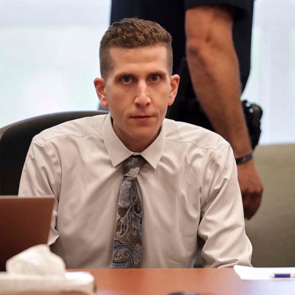 Brian Kohberger, charged in the murders of four University of Idaho students, appears at the Ada County Courthouse, July 2, 2025, in Boise, Idaho. 