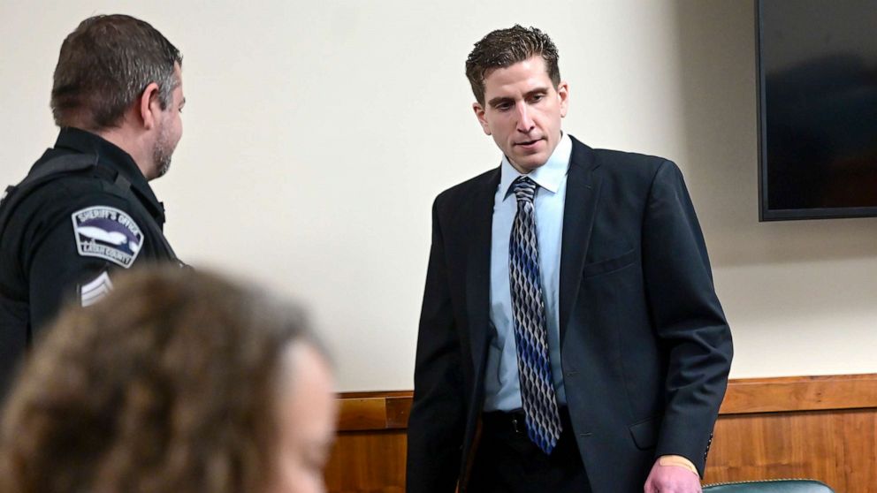 PHOTO: In this June 9, 2023, file photo, Bryan Kohberger enters the courtroom for a motion hearing in Moscow, Idaho. Kohberger is accused of killing four University of Idaho students in November 2022.