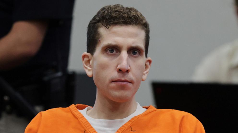 PHOTO: Bryan Kohberger, 30, appears for his sentencing hearing after he was convicted in the 2022 stabbing deaths of four Idaho college students, at the Ada County Courthouse, in Boise, Idaho, July 23, 2025.