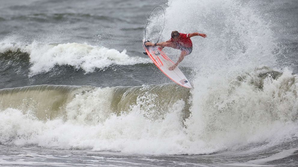 Americans make their mark in Olympic surfing Good Morning America