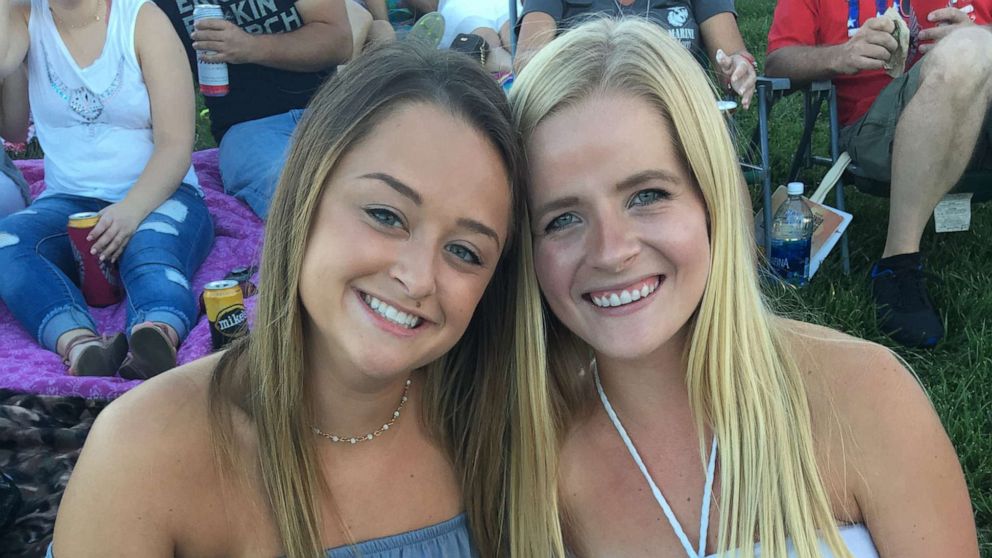 PHOTO: Alexandria 'Ally' Kostial, right, who was found dead on July 20, 2019, is pictured with Casey Hendrickson in this undated photo.