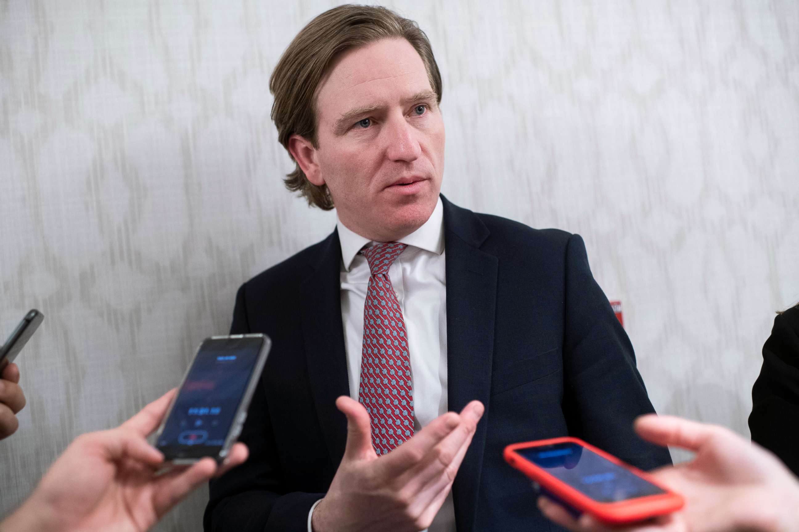 PHOTO: Christopher Krebs, director of the Cybersecurity and Infrastructure Security Agency, attends the U.S Conference of Mayors' 88th Winter Meeting at the Capital Hilton in Washington, Jan. 22, 2020.