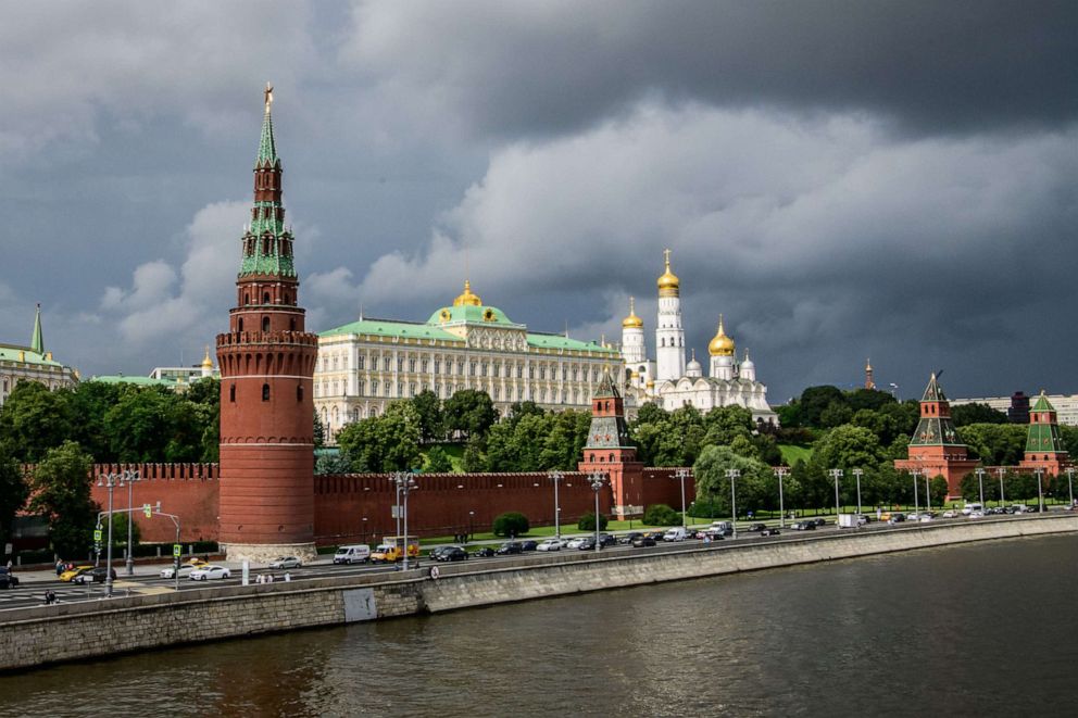 PHOTO: This file photo taken on July 09, 2018, shows the Kremlin in Moscow.