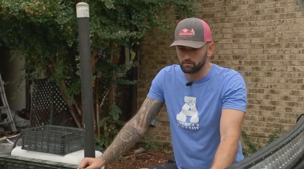 PHOTO: Texas resident Taylor Fontenot, a member of the Cajun Navy, is driving 18 hours to the Carolinas to help with efforts for Hurricane Florence. 