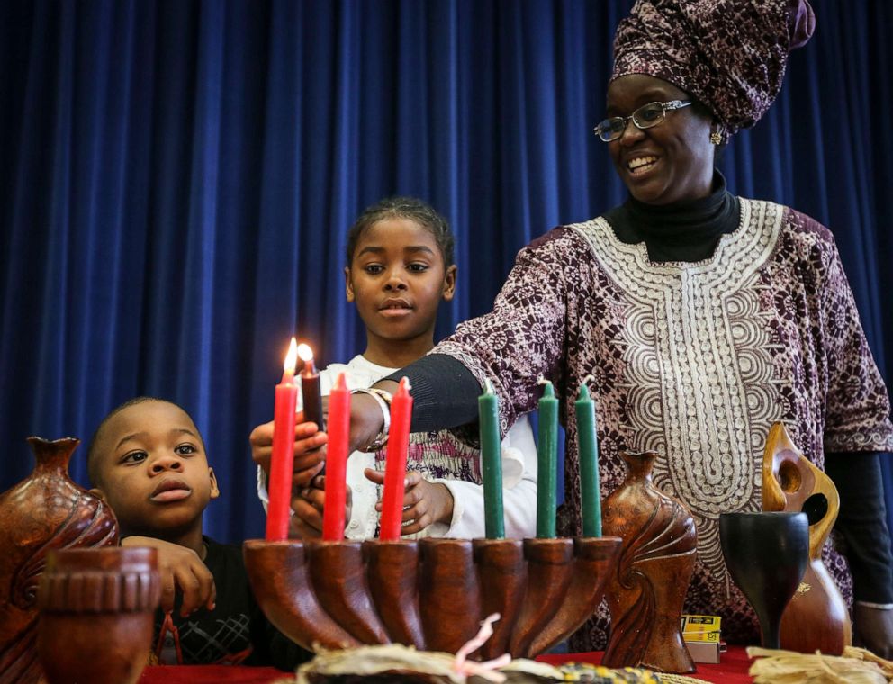 PHOTO: The Markham African Caribbean Canadian Association's Kwanzaa celebration took place Saturday afternoon at the Milliken Mills High School, Dec. 14, 2013.