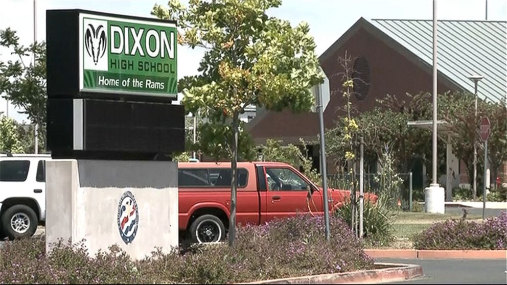 KXTV reported in May, 2015 that one Dixon High School senior had been arrested for altering the grades of 32 students at his school in Dixon, Calif.