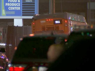 1 dead after hijacked bus speeds through LA with driver held at gunpoint