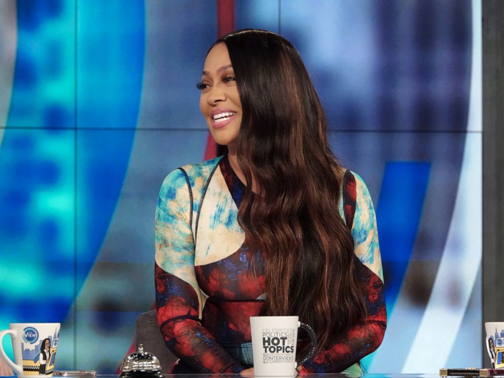 PHOTO: La La Anthony dishes about the final season of her show Power during her appearance on The View, Oct. 10, 2019.