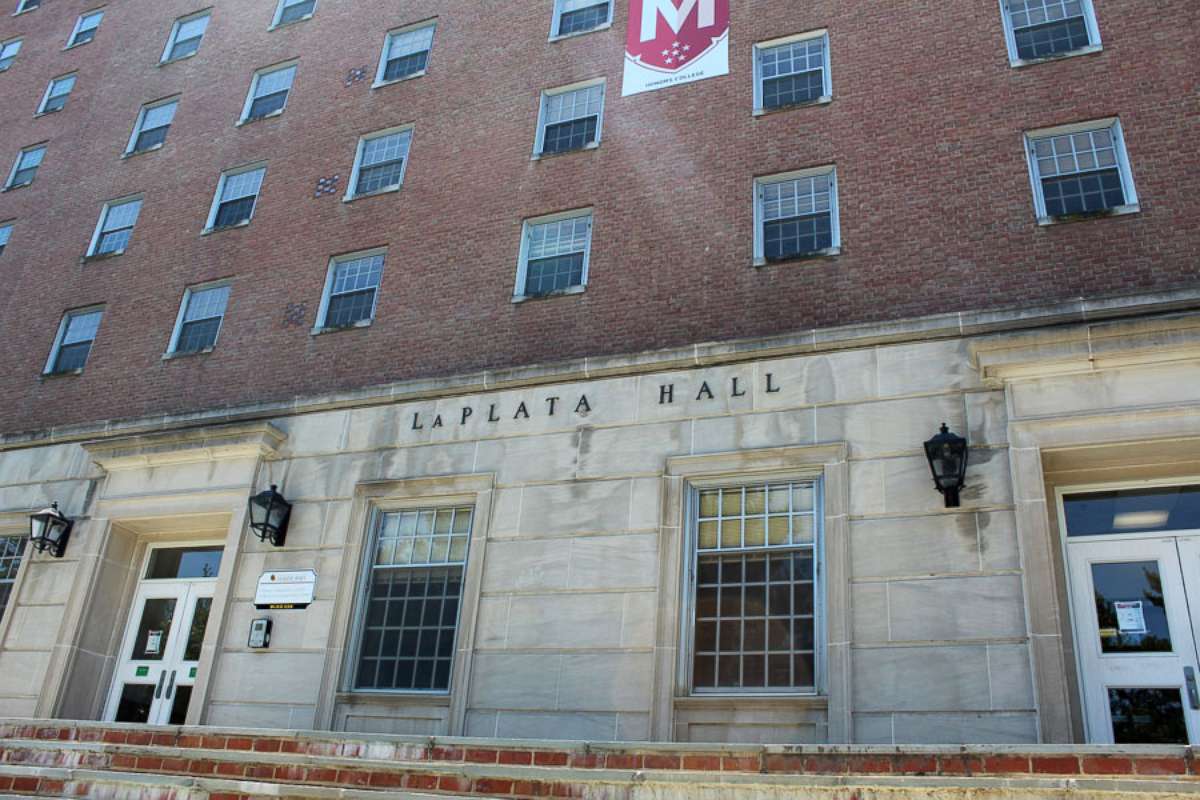PHOTO: An undated photo of La Plata Hall at the University of Maryland.