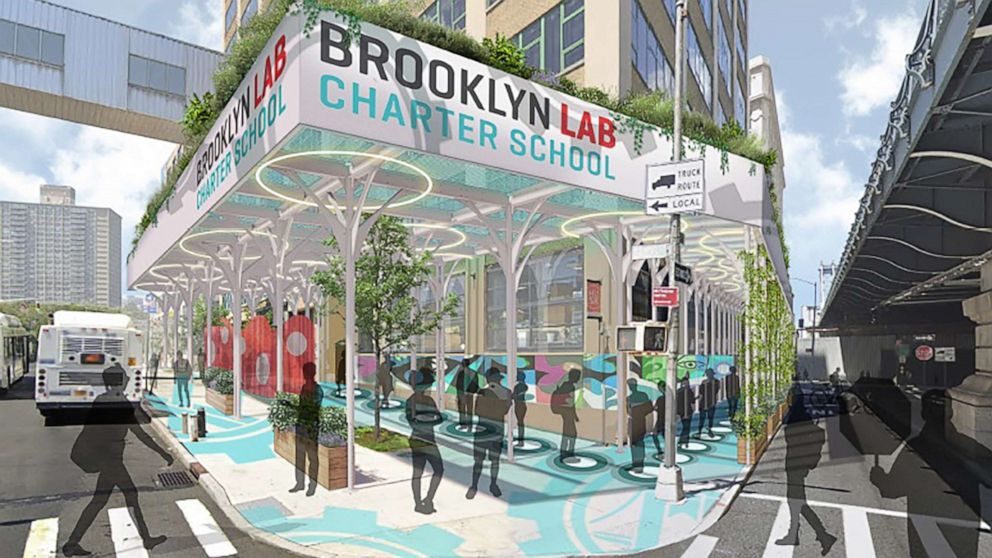 PHOTO: A rendering of Brooklyn Laboratory Charter Schools' Front Porch.
