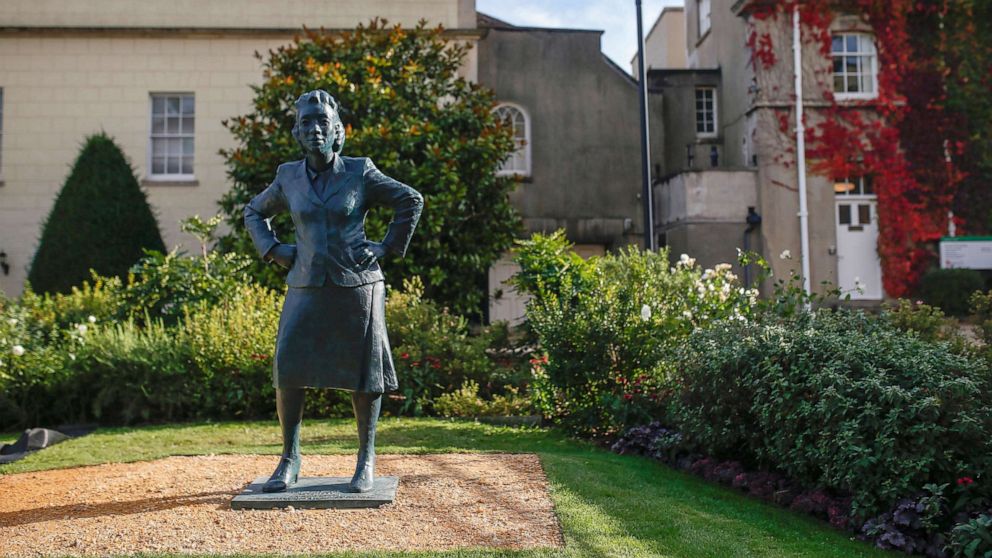 PHOTO: FA life size statue of Henrietta Lacks, a black American woman whose cells contributed to the advancement of modern medicine, was unveiled at the University of Bristol, England, Oct. 4, 2021.