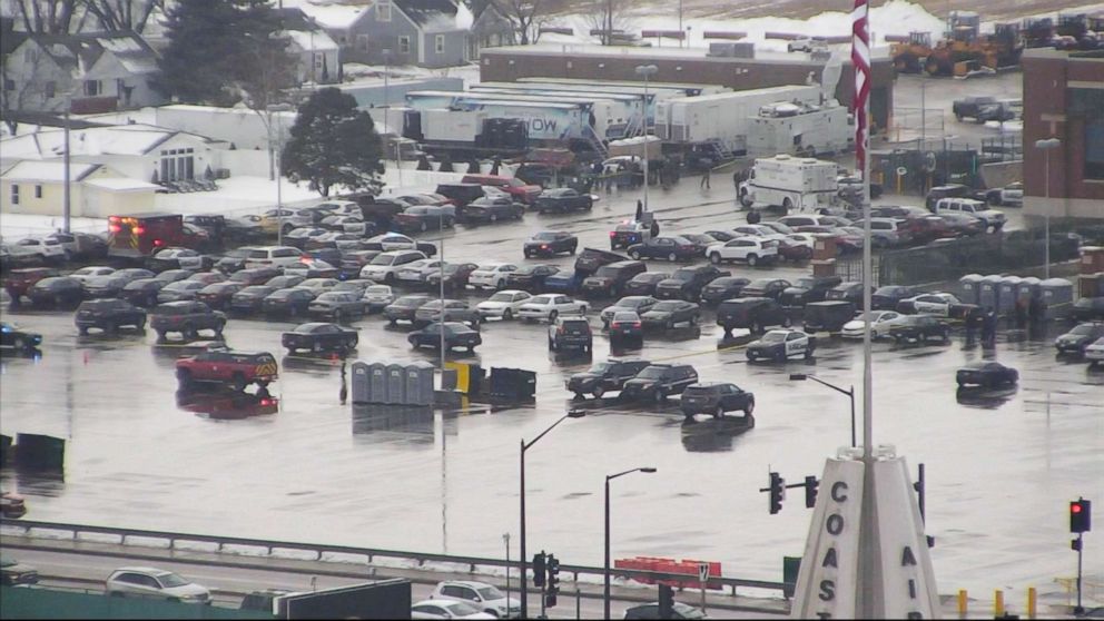 PHOTO: The parking lot at Green Bay's Lambeau Field.