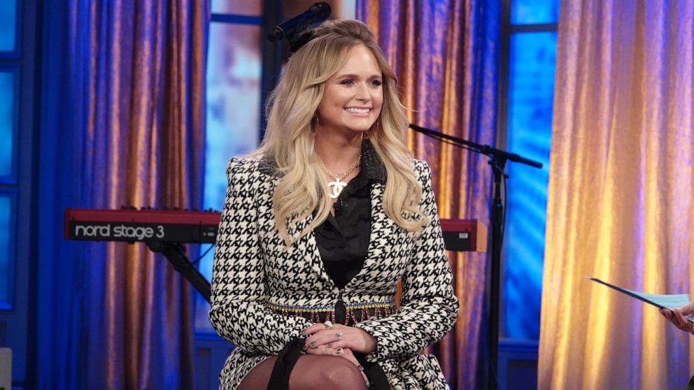 PHOTO: Singer Miranda Lambert talks about her new album and marriage on "The View" Friday, Nov. 1, 2019.
