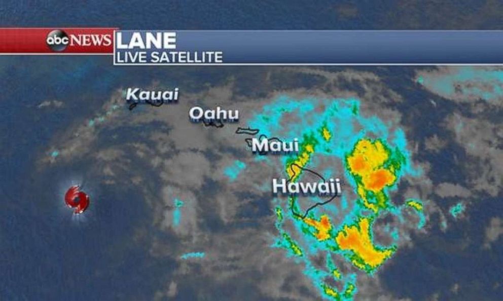 Rain will linger over the Hawaiian Islands through Monday.