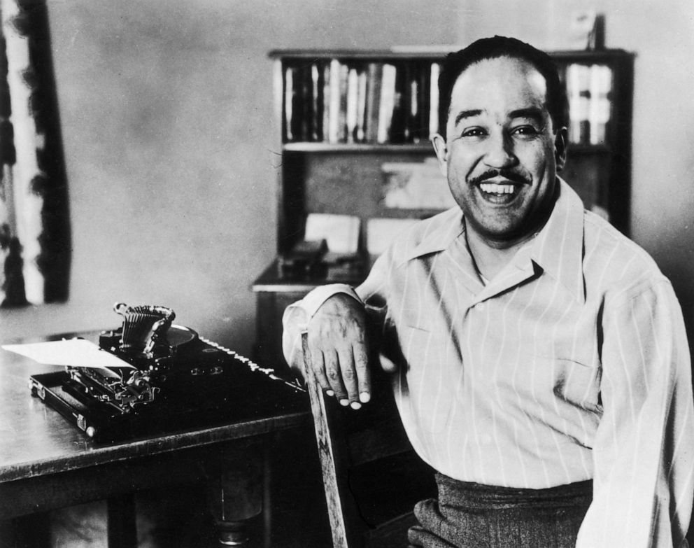 PHOTO: American poet and writer Langston Hughes poses for a photo, circa 1945.
