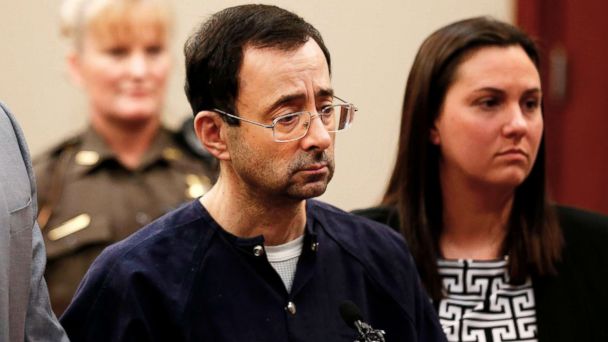 Disgraced Olympic doctor Larry Nassar sentenced to up to 175 years in ...