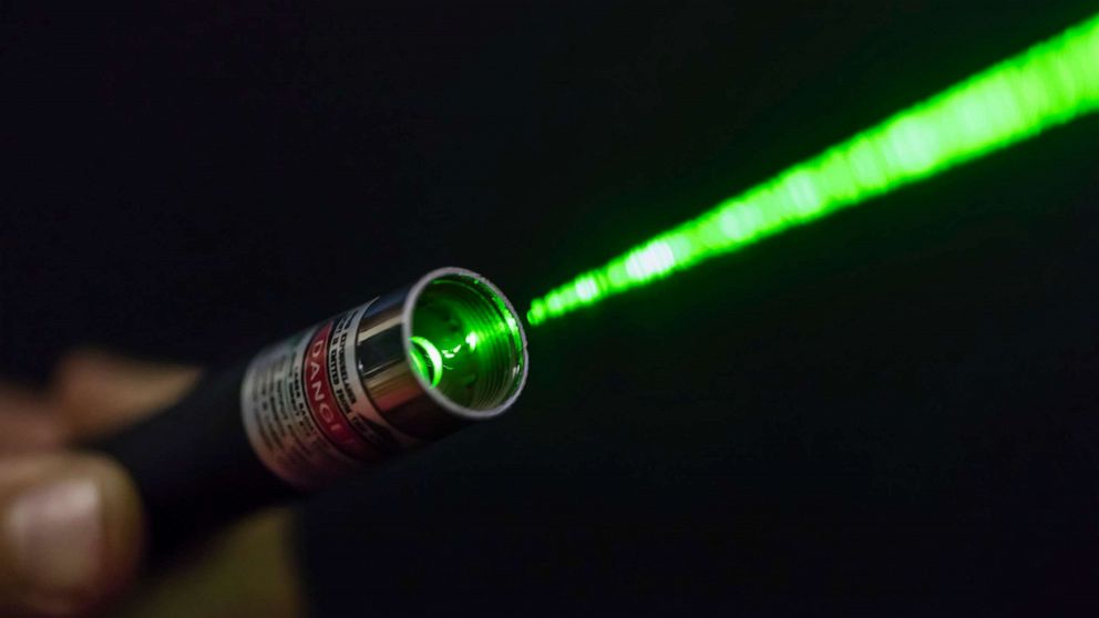 what happens if a laser pointer hits your eye