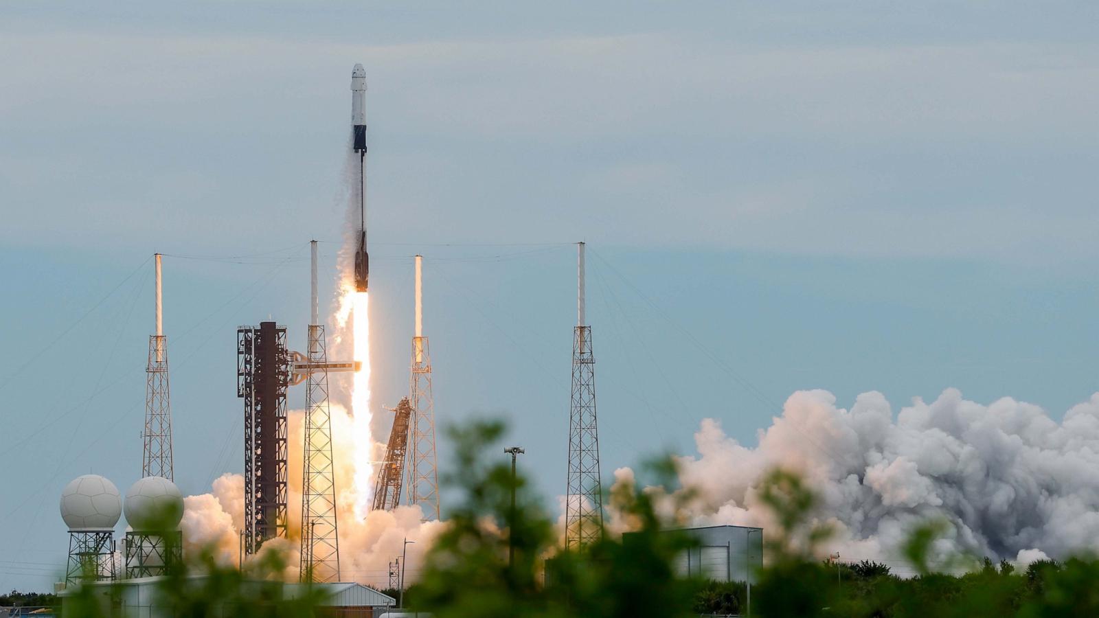 NASA's SpaceX Crew-13 launches as astronaut brings 100-year-old heirloom on trip