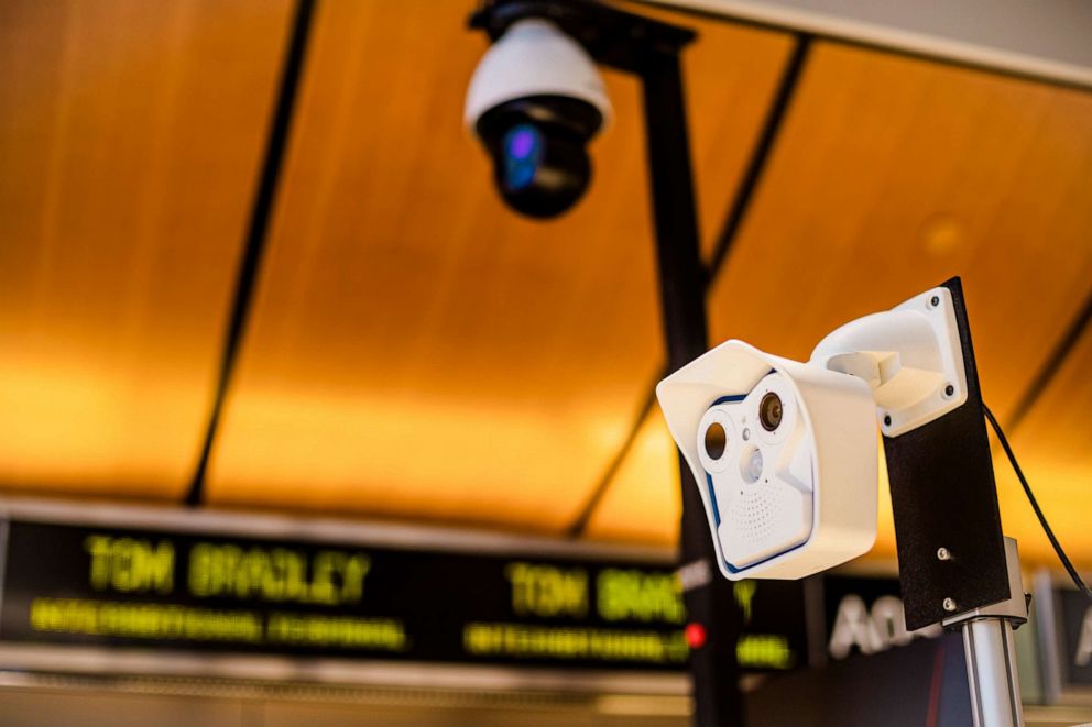 PHOTO: According to a press release from Los Angeles World Airports, thermal cameras will be deployed at locations inside the Tom Bradley International Terminal.