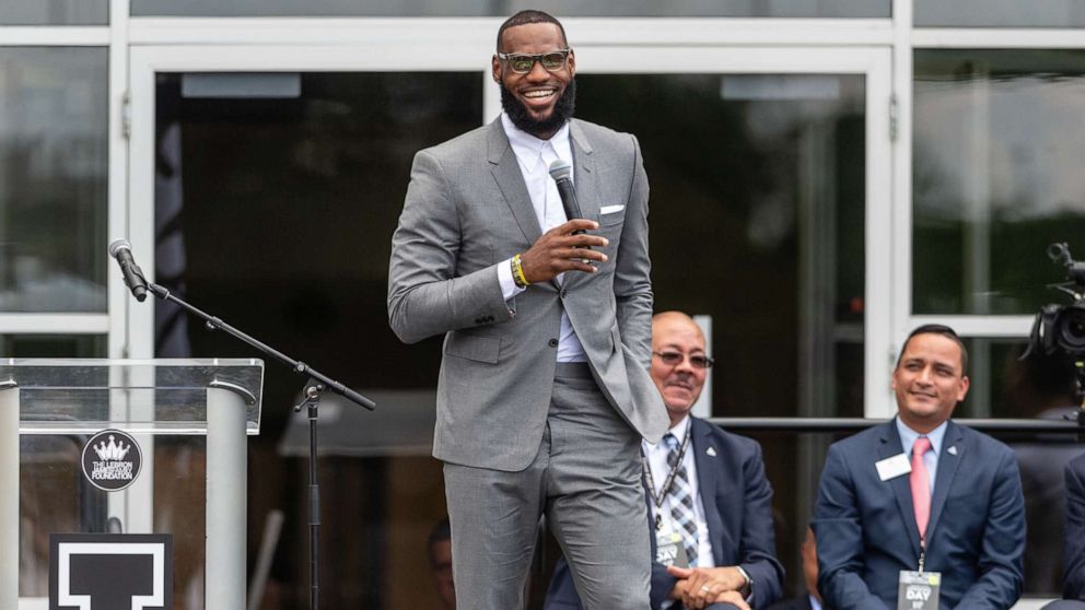 Lebron james opens 2025 i promise school