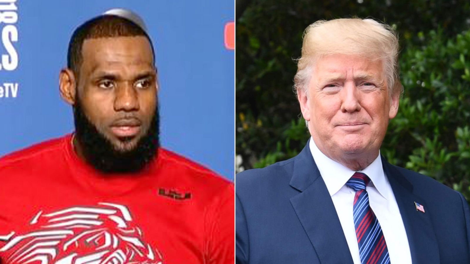 lebron james trump