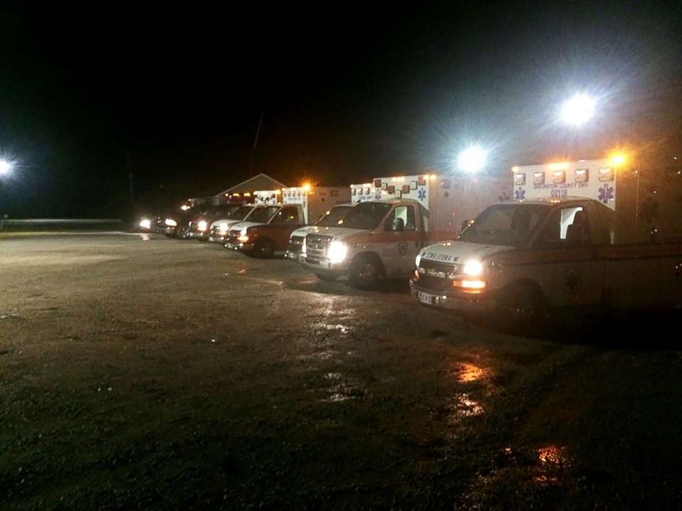 PHOTO: Ambulances respond to Lee Correctional Institution in this photo posted to Facebook by Lee Fire Department Public Information Officer.