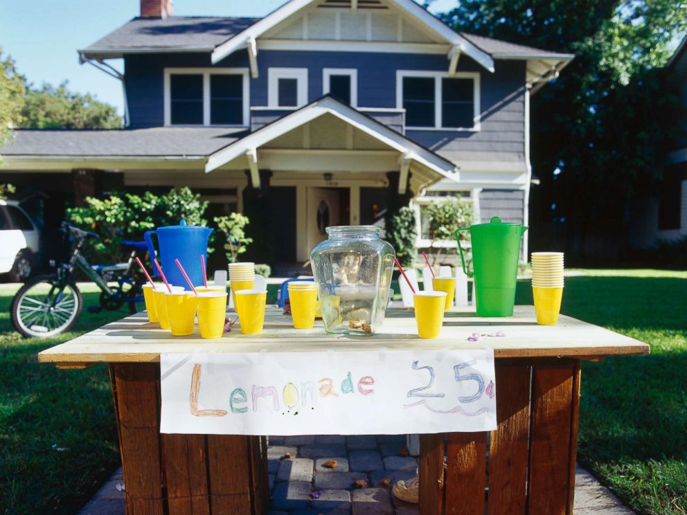 PHOTO: A lemonade stand appears in this undated stock photo.