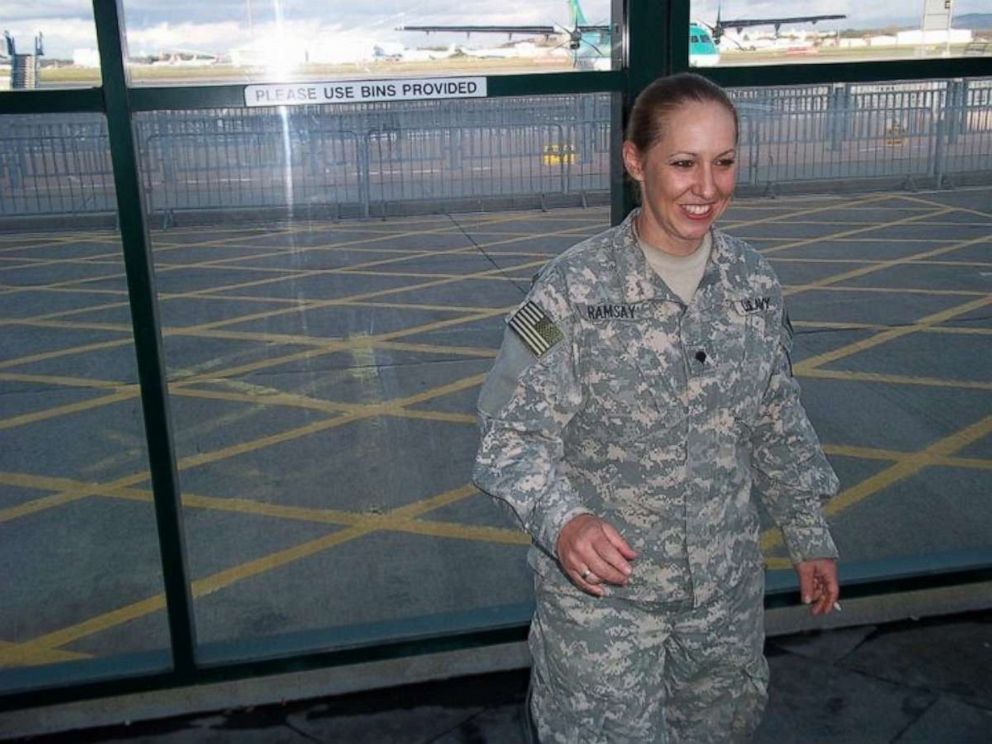 PHOTO: Lena Ramsay, an army veteran, alleges she was sexually assaulted aboard a Frontier Airlines flight in 2018.