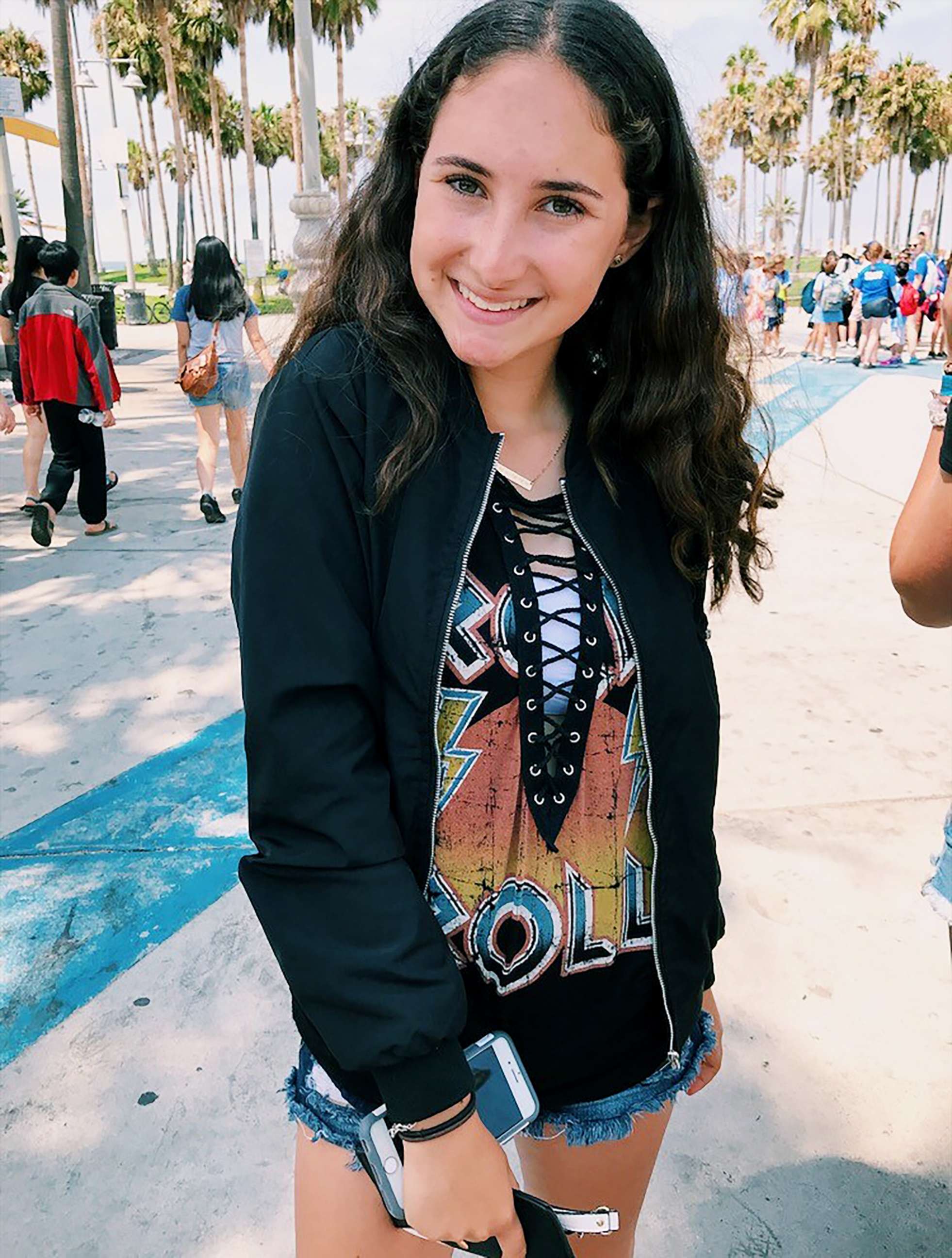 PHOTO: Leni Steinhardt, 15, a sophomore at Marjory Stoneman Douglas High School in Parkland, Florida, was in chemistry when a gunman opened fire killing 17 people at her school on Feb. 14, 2018.