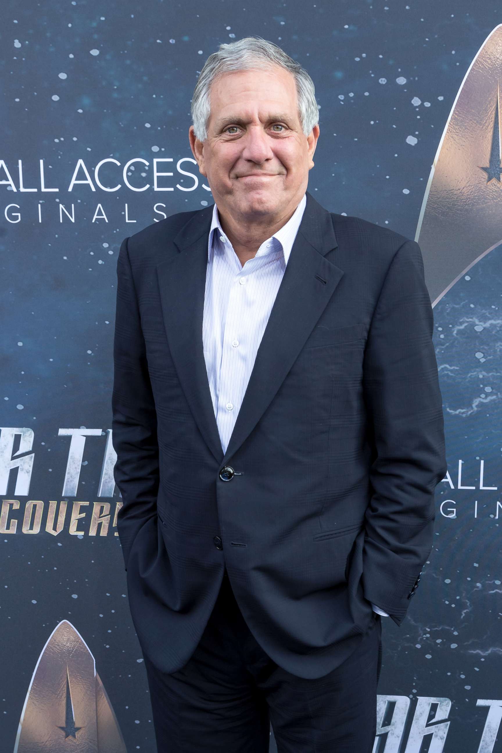 PHOTO: Les Moonves arrives for the Premiere Of CBS's "Star Trek: Discovery" at The Cinerama Dome on September 19, 2017 in Los Angeles.