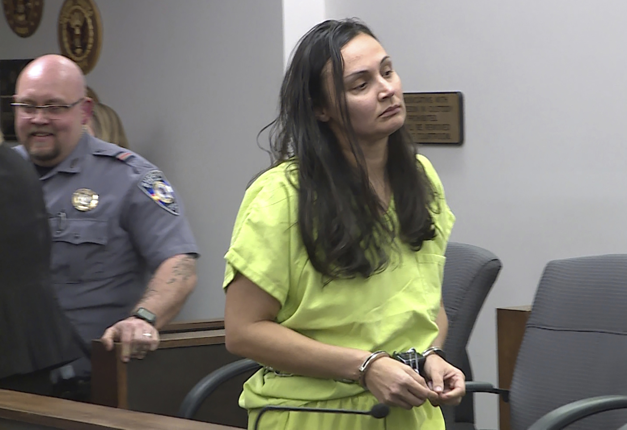 PHOTO: Letecia Stauch makes her first appearance in El Paso County District Court in Colorado Springs, Colo., March 11, 2020.