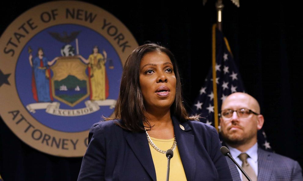 PHOTO: New York Attorney General Letitia James in New York City, Nov. 19, 2019.