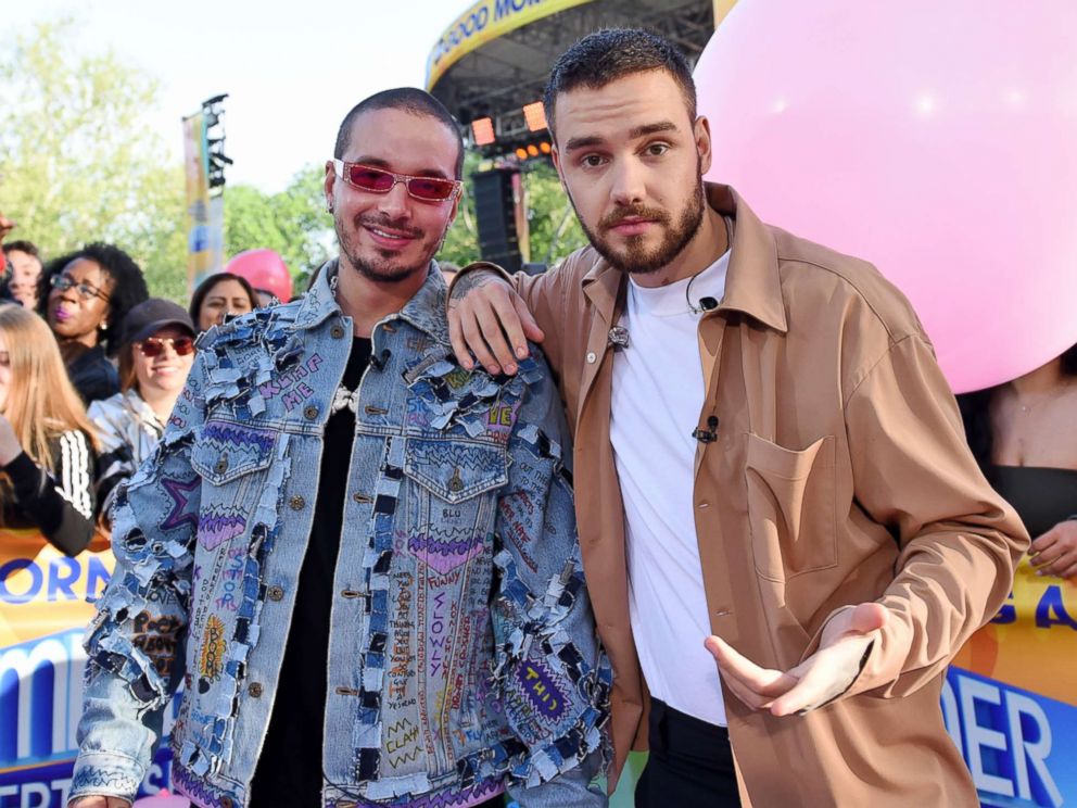 PHOTO: Liam Payne performed live with J Balvin during the Good Morning America Summer Concert Series, May 15, 2018.