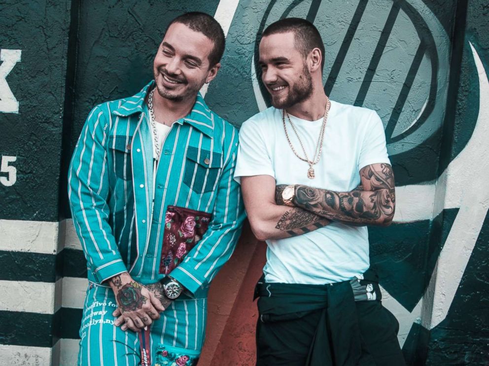 PHOTO: Liam Payne and J Balvin kick off our party in the park - GMAs Summer Concert Series!