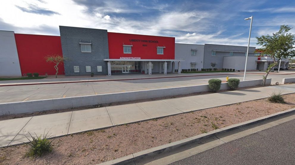 PHOTO: In this screen grab taken from Google Maps, Liberty High School is shown in Peoria, AZ.