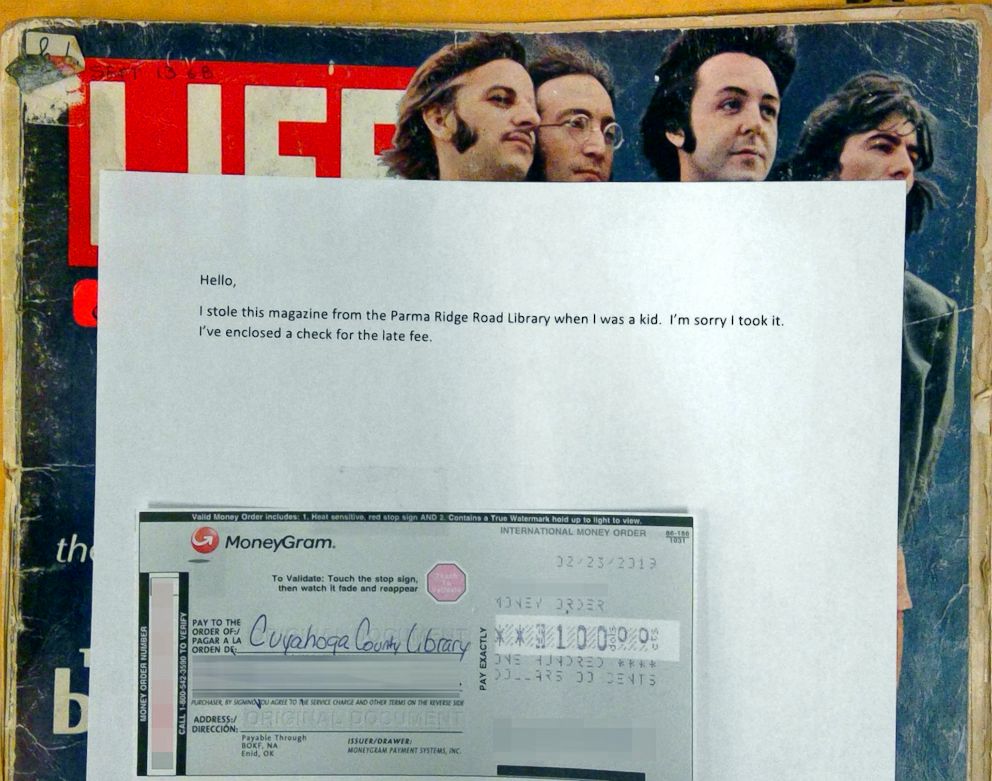 Beatles fan sends 1968 Life magazine back to public library he