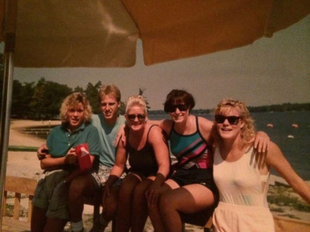 PHOTO: Cathy Wusterbarth grew up around Van Etten Lake and worked as a lifeguard, as shown in this photo from August 1988. 