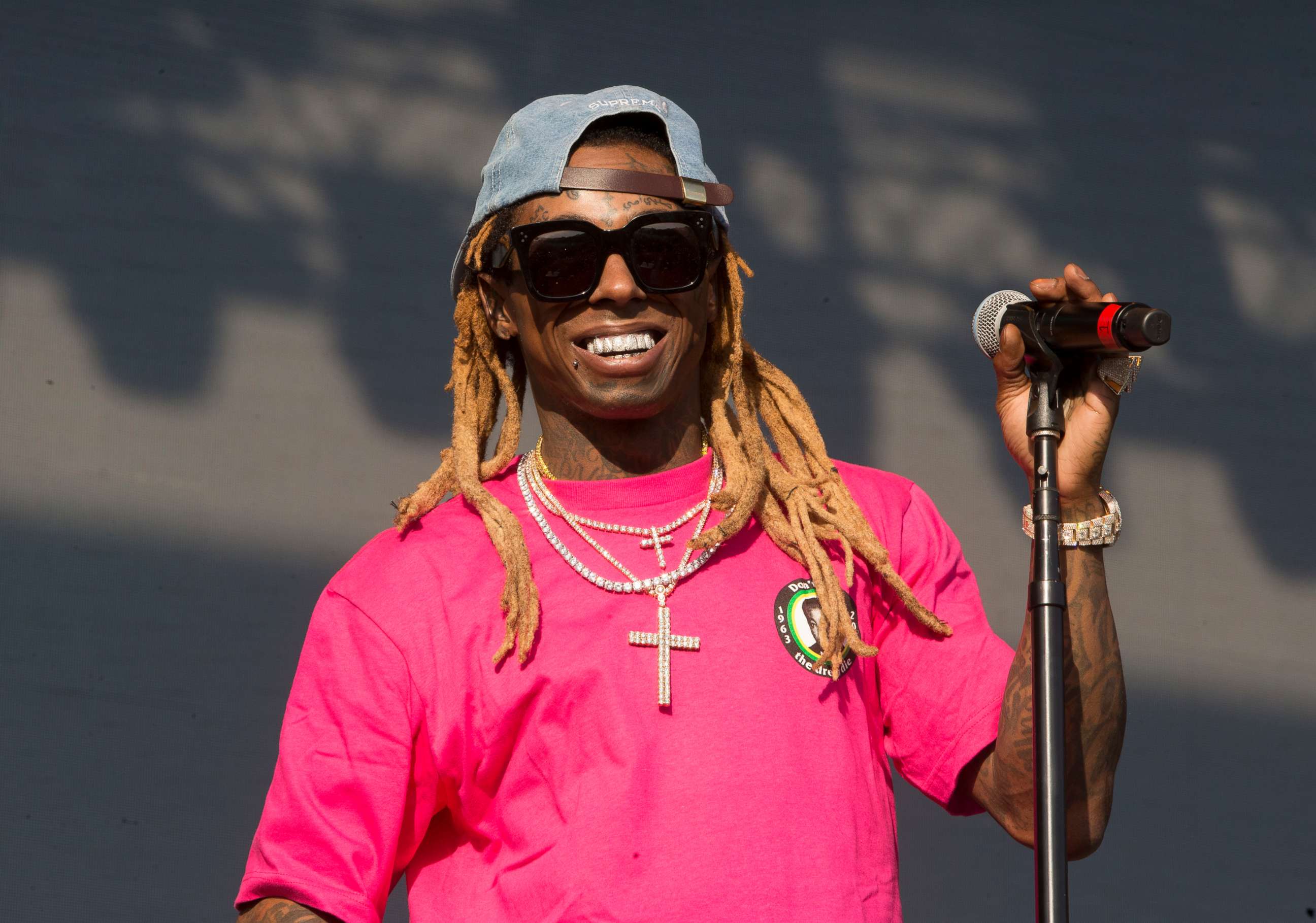 PHOTO: In this June 16, 2018, file photo, Lil Wayne performs on Day 3 of the 2018 Firefly Music Festival at The Woodlands in Dover, Del.