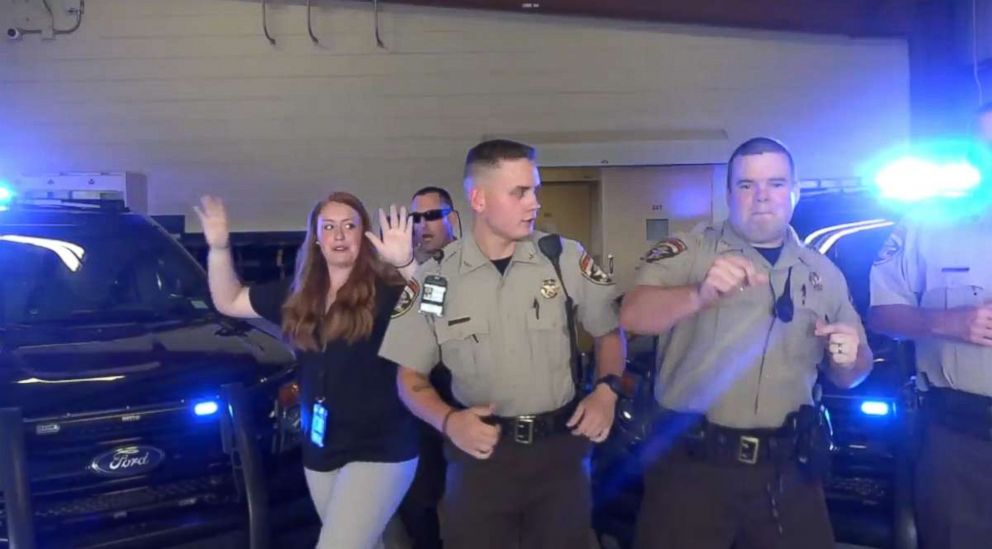 PHOTO: The Pickens County Sheriff's Office did a lip sync challenge video with a warning about domestic violence. 