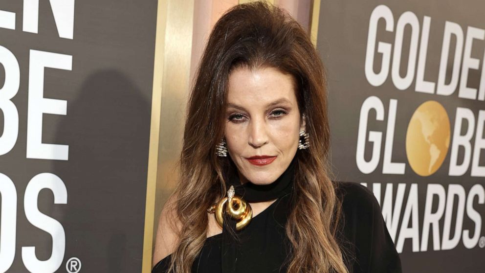 PHOTO: Lisa Marie Presley attends the 80th Annual Golden Globe Awards Jan. 10, 2023, in Beverly Hills, Calif.