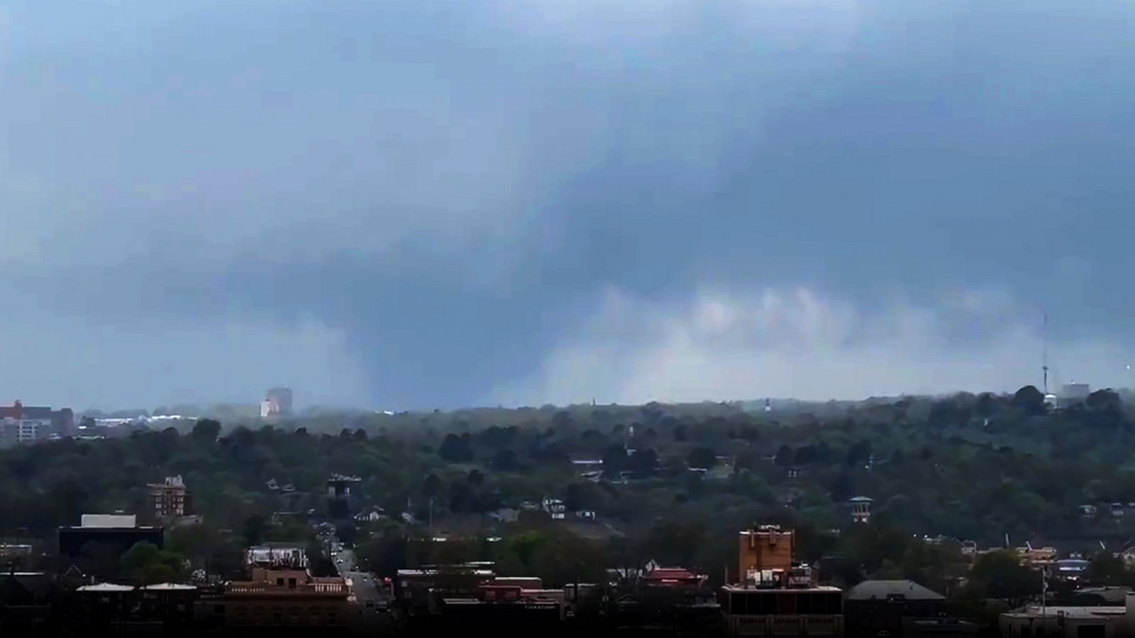 PHOTO A tornado passes through Little Rock, Arkansas, Mar. 31, 2023