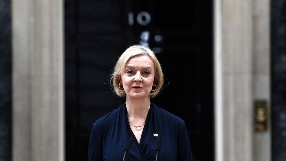 Uk Prime Minister Liz Truss Announces Resignation Good Morning America 