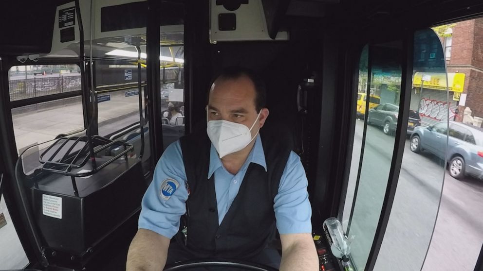 Wayne Lizardi is a second-generation bus operator, driving the same streets as his father, who immigrated from Puerto Rico.PHOTO: 