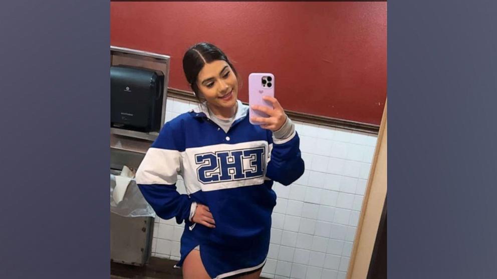 A person accused of killing a highschool cheerleader in Texas has been arrested