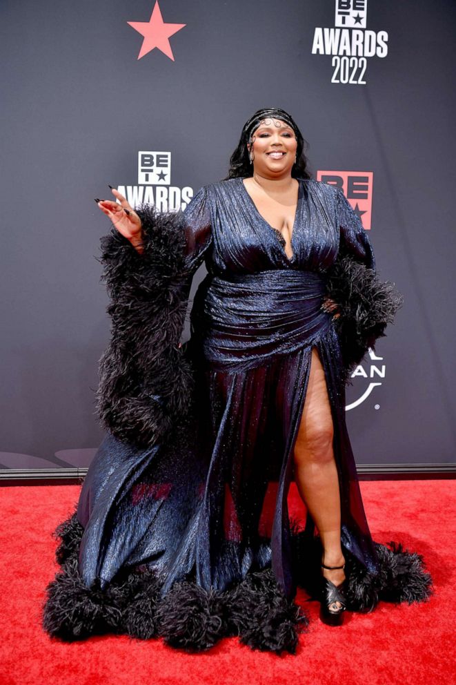 PHOTO: Lizzo attends the 2022 BET Awards at Microsoft Theater on June 26, 2022, in Los Angeles.