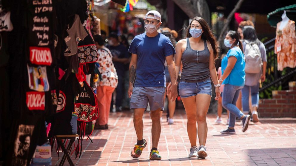 Mask mandates reimposed locally in defiance of state, CDC guidelines as cases rise - ABC News